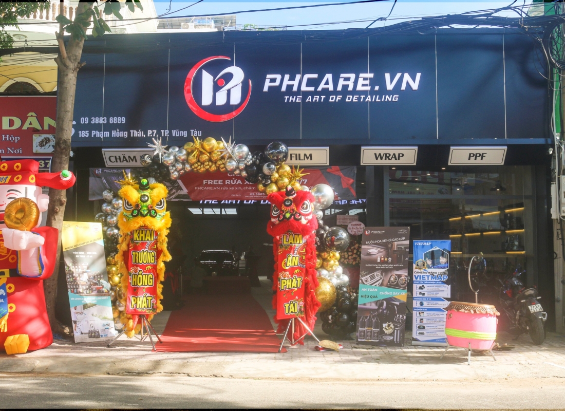 HOÀN THIỆN NỘI THẤT SHOWROOM PHCARE.VN